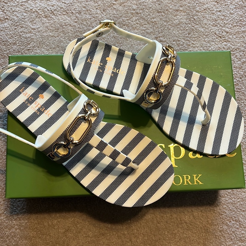 New with box Kate Spade Polly sandals!